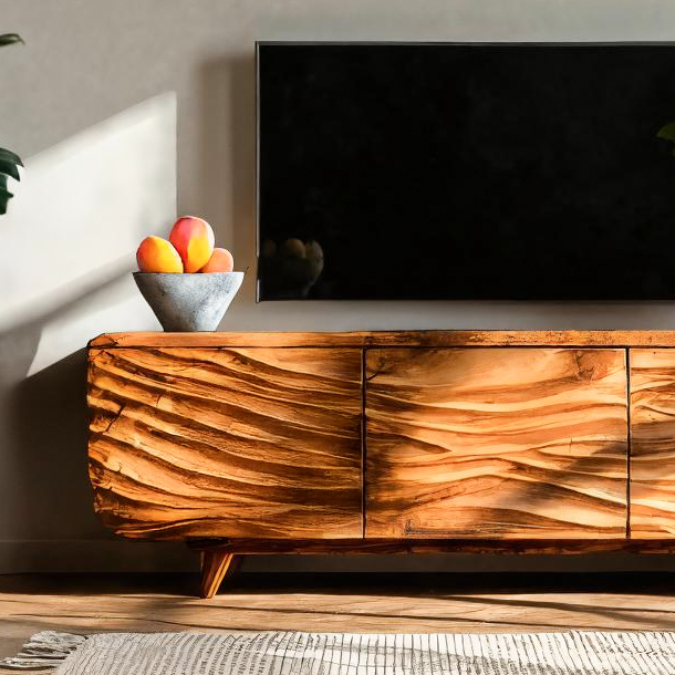Mid Century Inspired TV Cabinet For Living