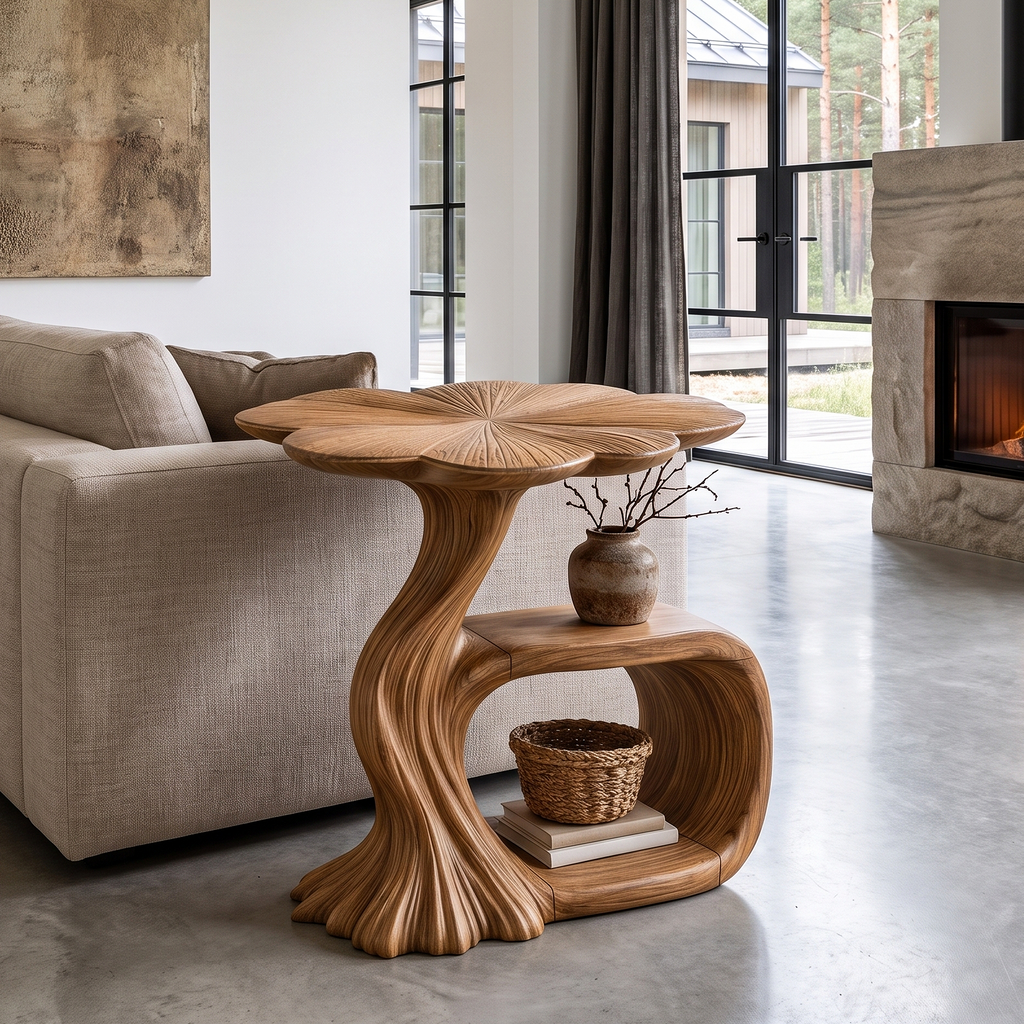 Modern Beside Table Inspired Base For Living Room