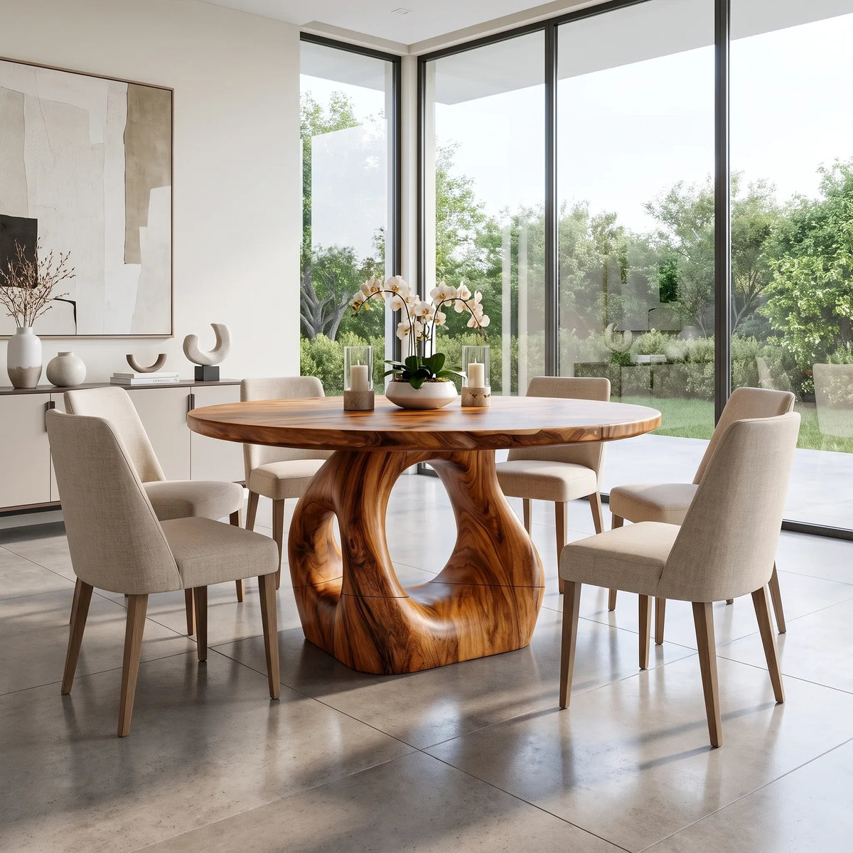 Elegant Round Dining Table Modern Dining Room Table For Dining Room