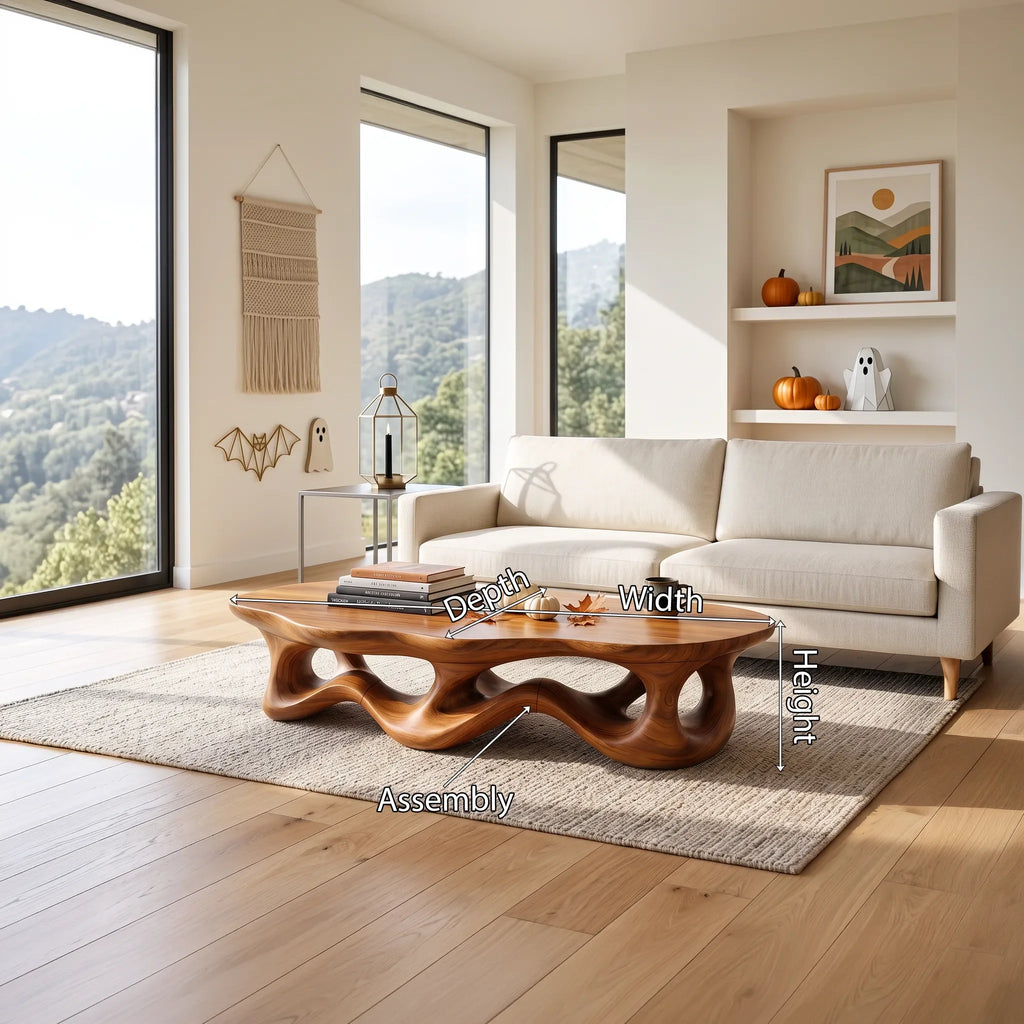 Modern Halloween Interlocking Coffee Table For Living Area