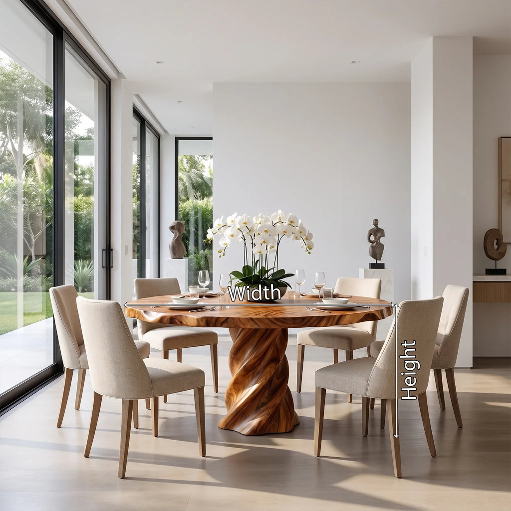 Graceful Round Dining Table Modern Dining Room Table For Dining Room