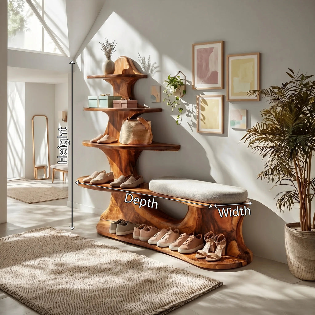 Industrial Shoe Organizer Rack For Urban Loft Entryway Corner