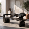 Rustic Bench Handcrafted Live Edge Design For Entryway