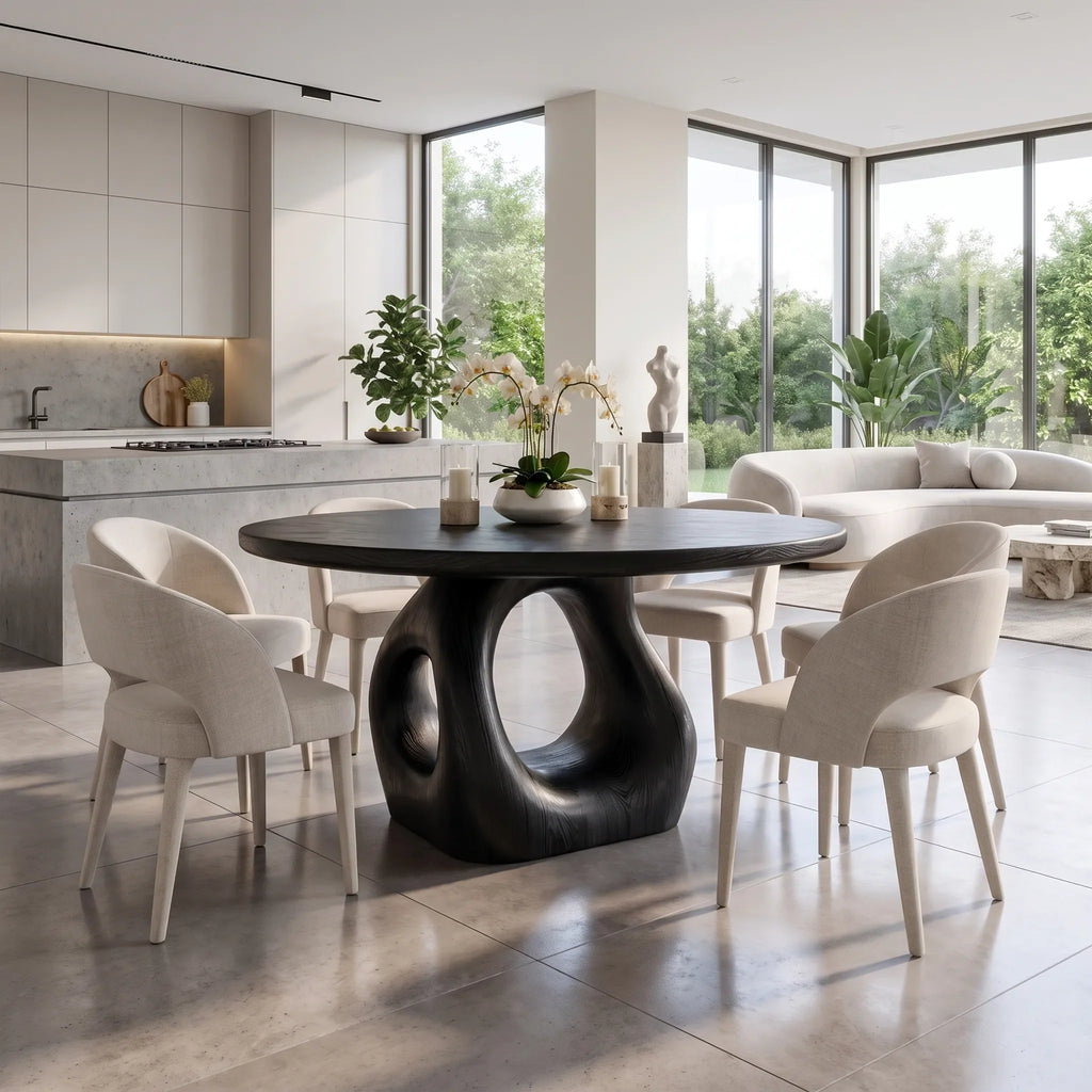Elegant Round Dining Table Modern Dining Room Table For Dining Room
