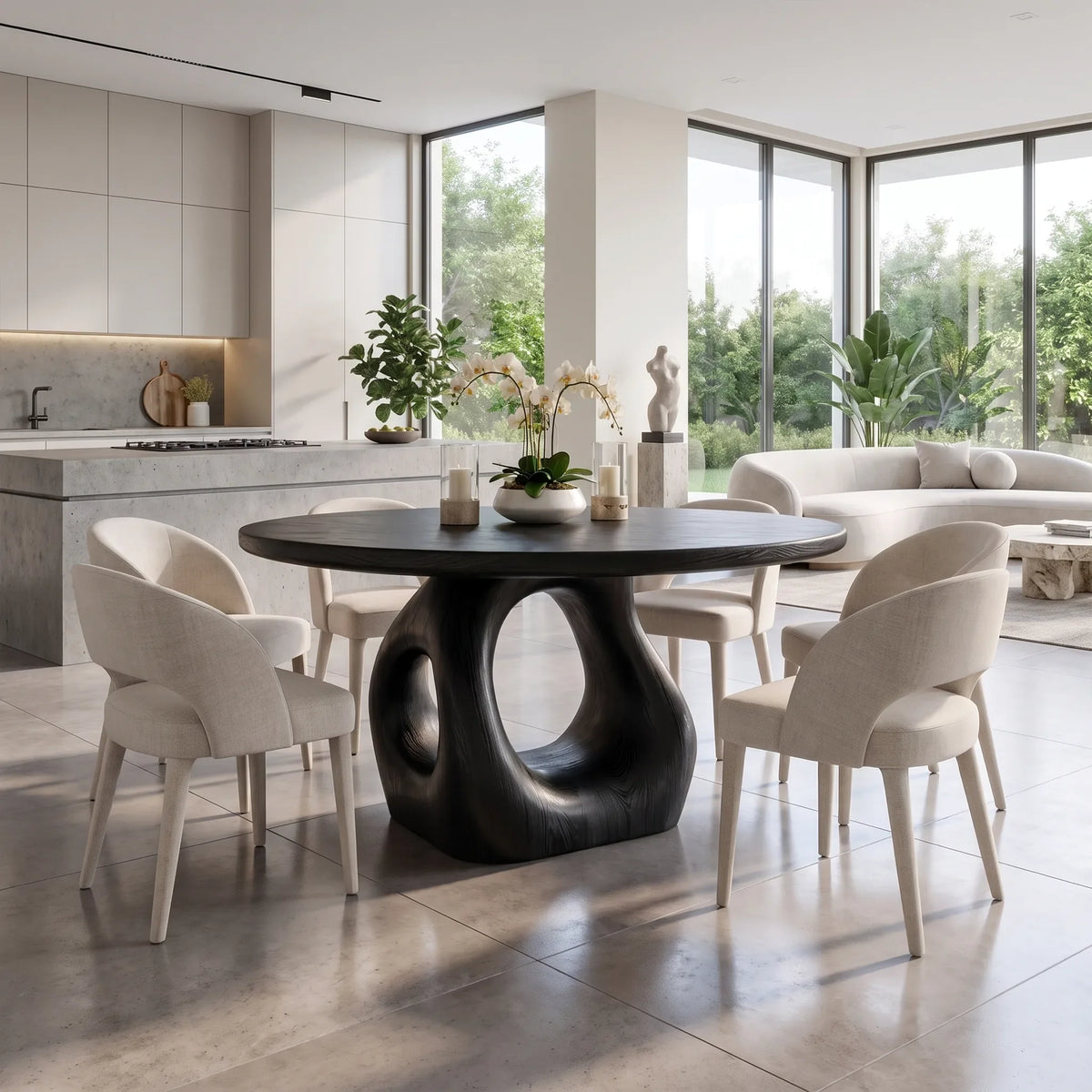 Elegant Round Dining Table Modern Dining Room Table For Dining Room
