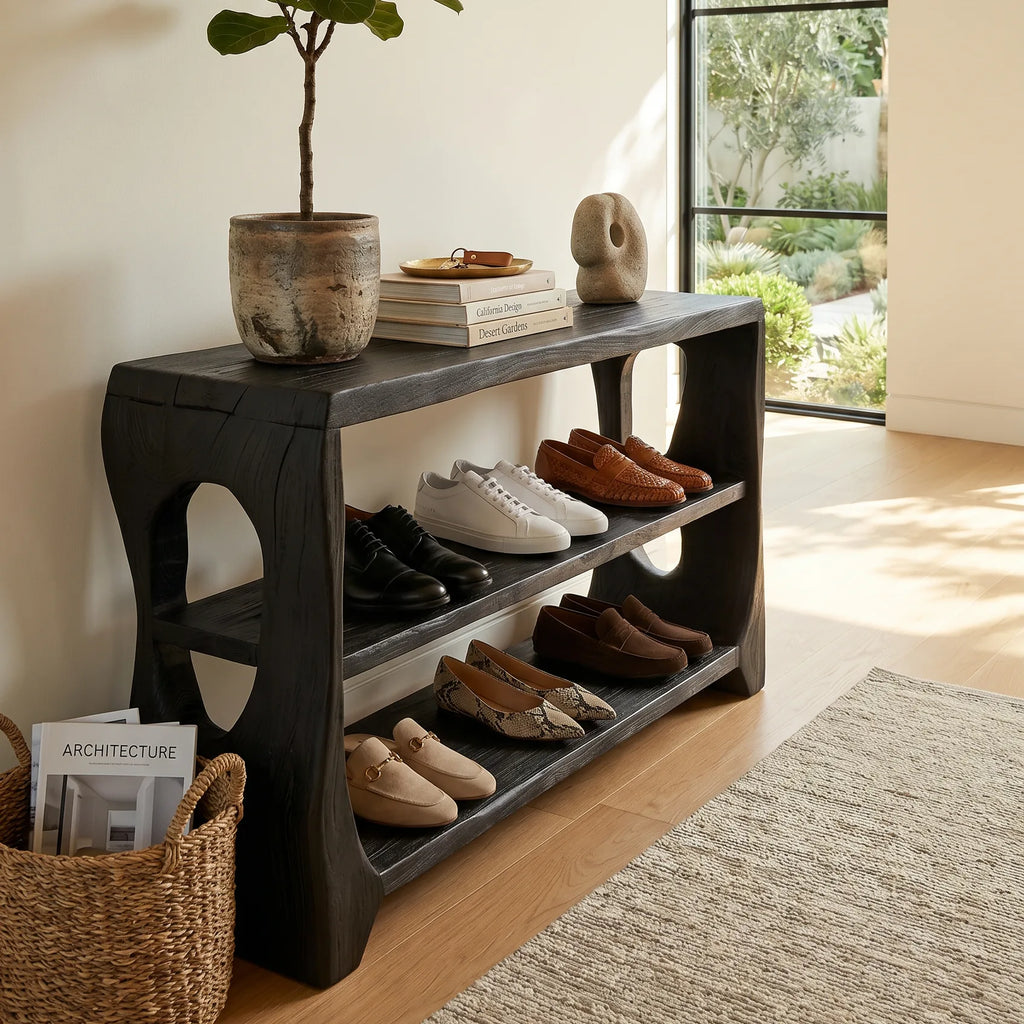 Modern Shoe Storage Rack For Apartment Entryway Hallway Corner