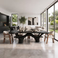 Organic Rectangle Dining Table Wood Dining Room Table For Dining Room