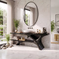 Organic Modern Bathroom Vanity Bathroom Vanity With Sink Open Shelf Design For Spa Bathroom