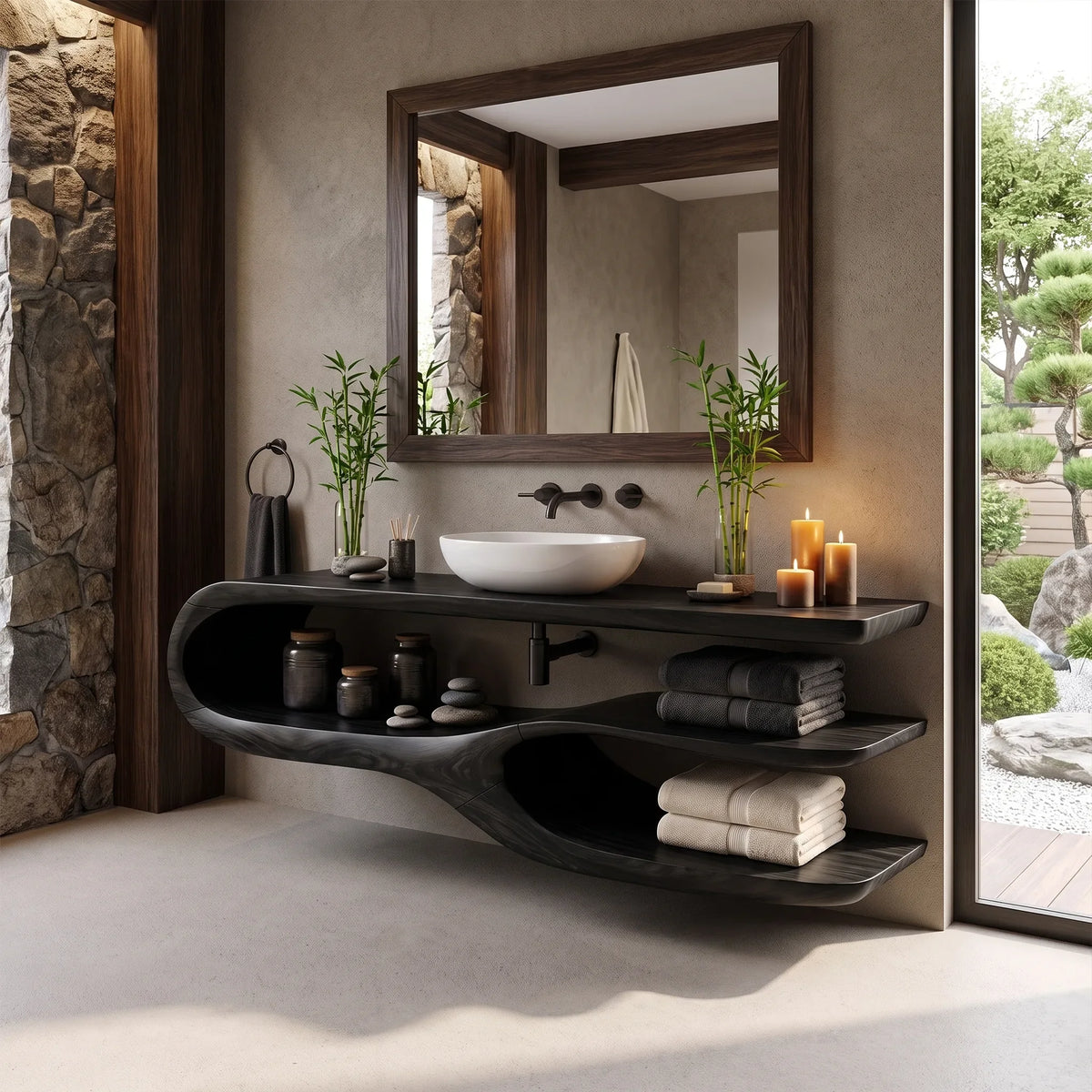 Artistic Bathroom Vanity Bathroom Vanity With Sink Freestanding Bathroom Vanity Branch Style Base For Contemporary Bathr