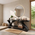 Organic Bathroom Vanity Bathroom Vanity With Sink Freestanding Bathroom Vanity Curved Lower Shelf For Resort Bathroom
