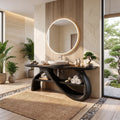 Sophisticated Bathroom Vanity Bathroom Vanity With Sink Modern Bathroom Vanity Wide Open Shelf For Master Bathroom
