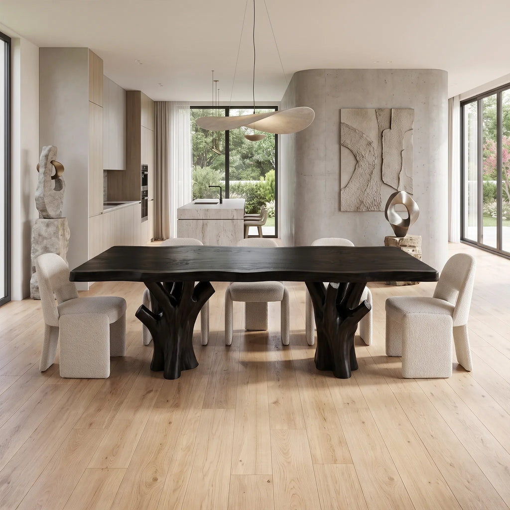 Sophisticated Dining Table Rectangle Dining Table Dining Room Table Branch Base For Dining Room