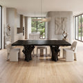 Sophisticated Dining Table Rectangle Dining Table Dining Room Table Branch Base For Dining Room