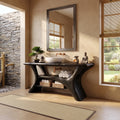 Refined Modern Bathroom Vanity Bathroom Vanity With Sink Wooden Bathroom Vanity Dual Open Shelves For Primary Bathroom