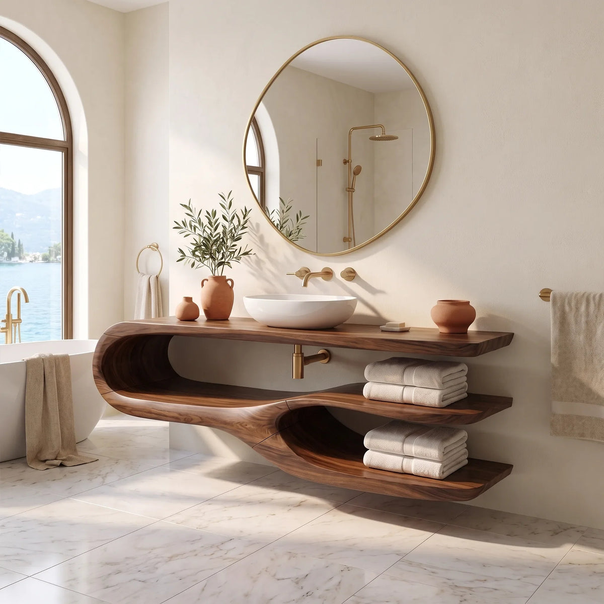 Artistic Bathroom Vanity Bathroom Vanity With Sink Freestanding Bathroom Vanity Branch Style Base For Contemporary Bathr