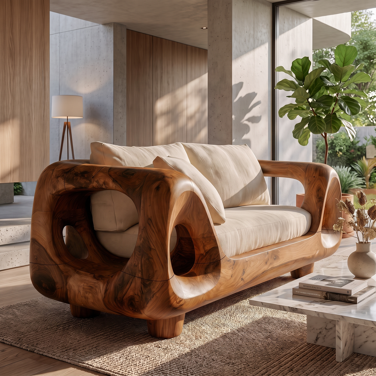 Minimalist Statement Sofa For Living Room And Family Room