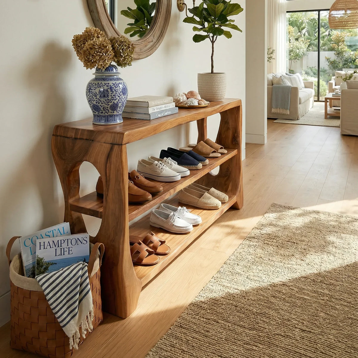 Modern Shoe Storage Rack For Apartment Entryway Hallway Corner