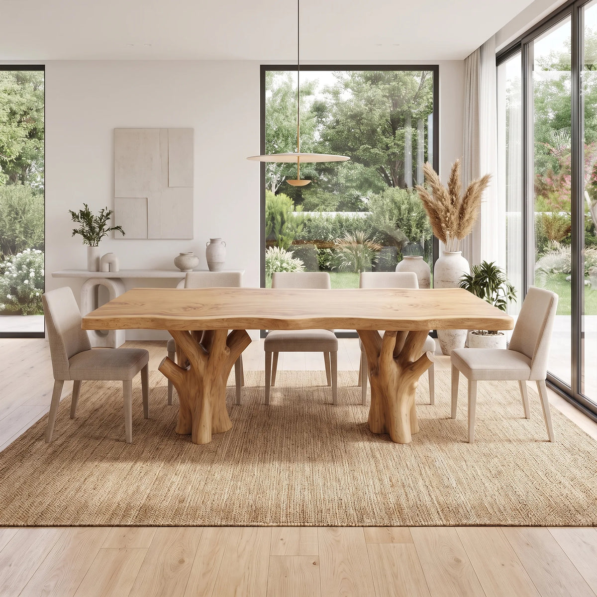 Sophisticated Dining Table Rectangle Dining Table Dining Room Table Branch Base For Dining Room