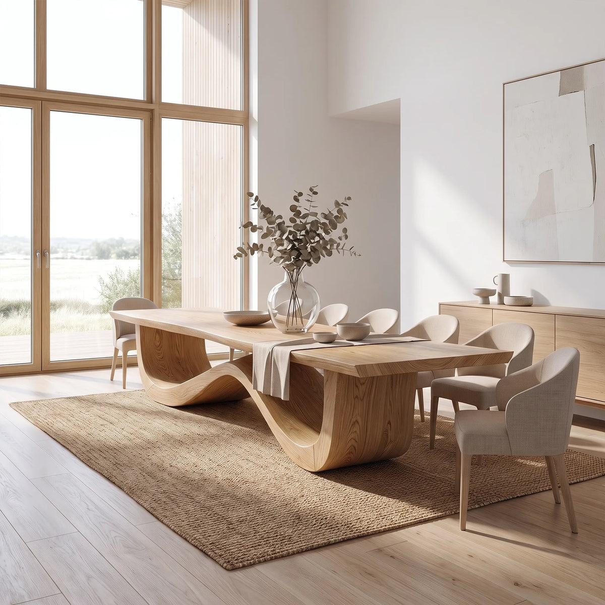 Artistic Rectangle Dining Table Modern Dining Room Table For Dining Room