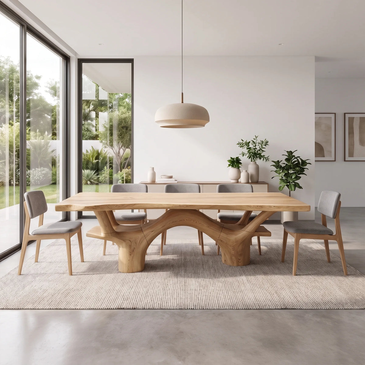 Organic Rectangle Dining Table Wood Dining Room Table For Dining Room