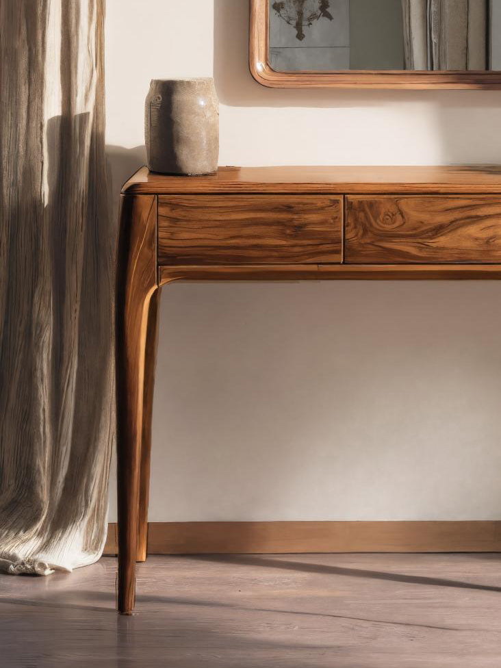 Minimalist Vanity Table With Drawers For Bedroom