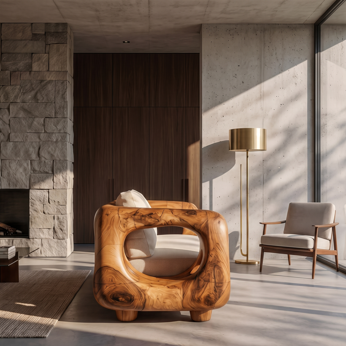 Minimalist Statement Sofa For Living Room And Family Room