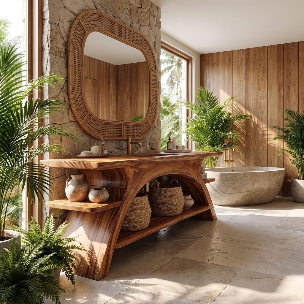 Inviting Bathroom Vanity Bathroom Vanity With Sink Freestanding Bathroom Vanity Wide Open Shelves For Primary Bathroom