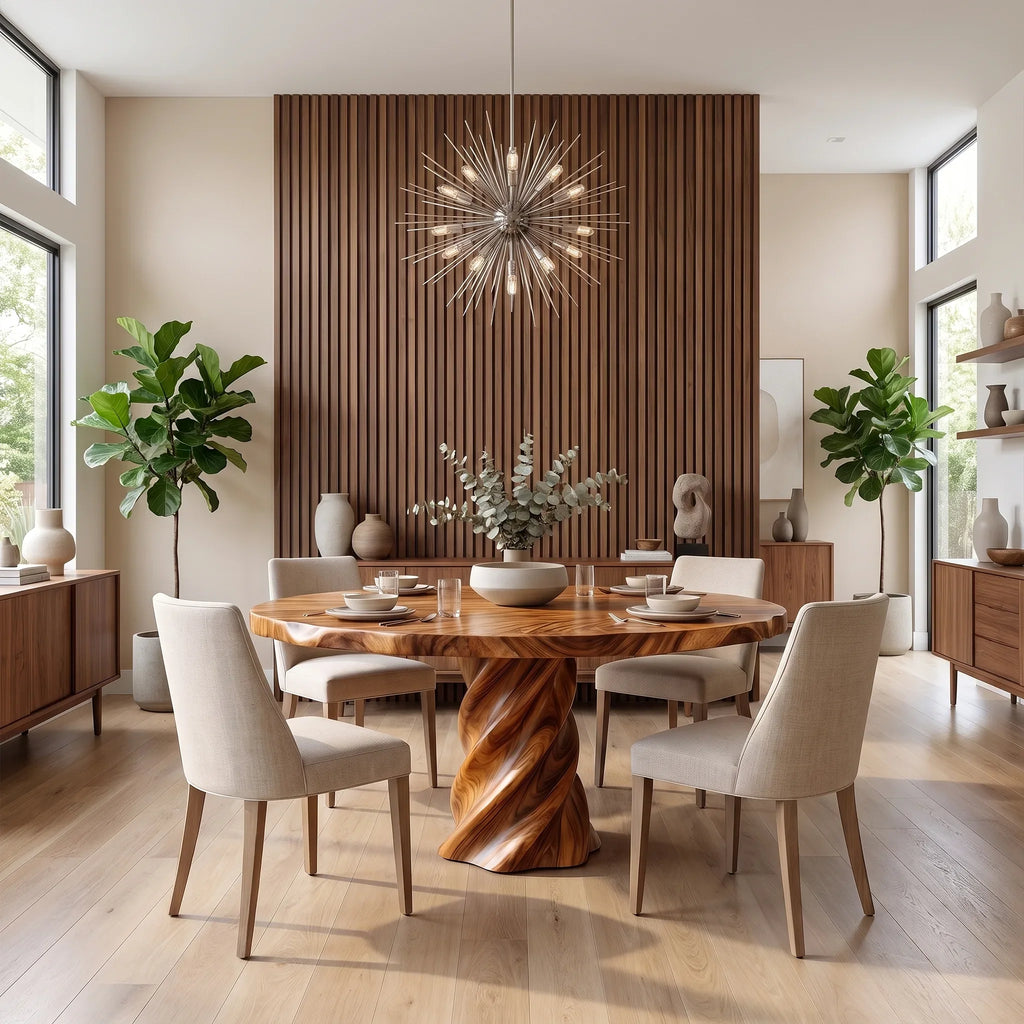 Graceful Round Dining Table Modern Dining Room Table For Dining Room