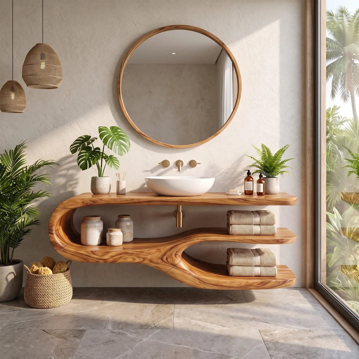 Artistic Bathroom Vanity Bathroom Vanity With Sink Freestanding Bathroom Vanity Branch Style Base For Contemporary Bathr