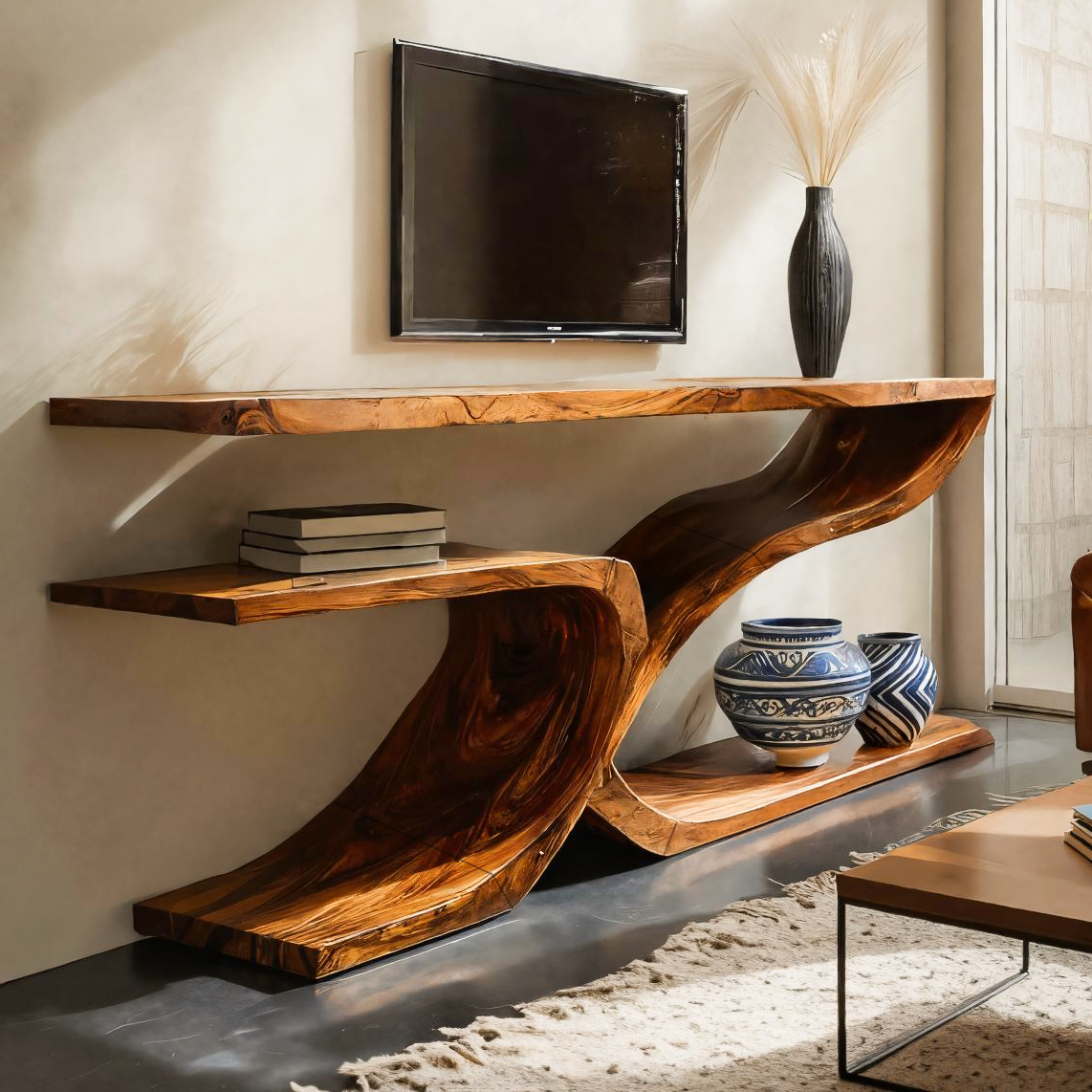 Contemporary TV Stand For Living Room Decor
