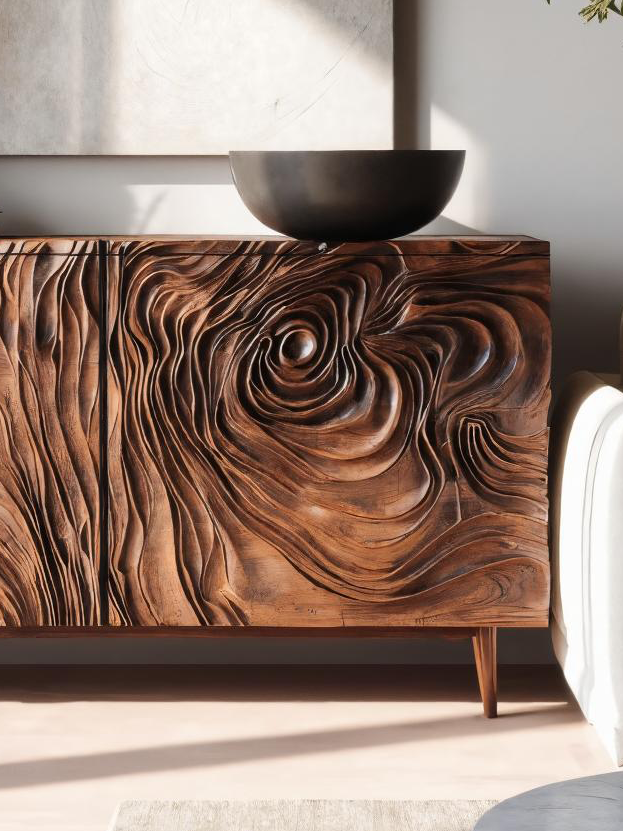 Contemporary Sideboard Storage For Dining Or Living Room